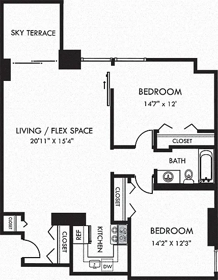 2000 Riverside Apartments — Photo 35