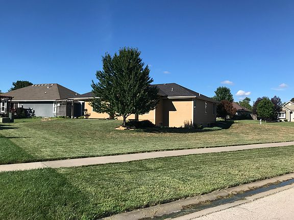 From SW corner of yard.
