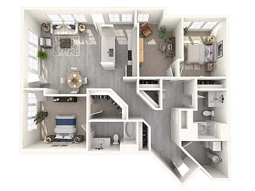 Floor plan The Madrid - Premium