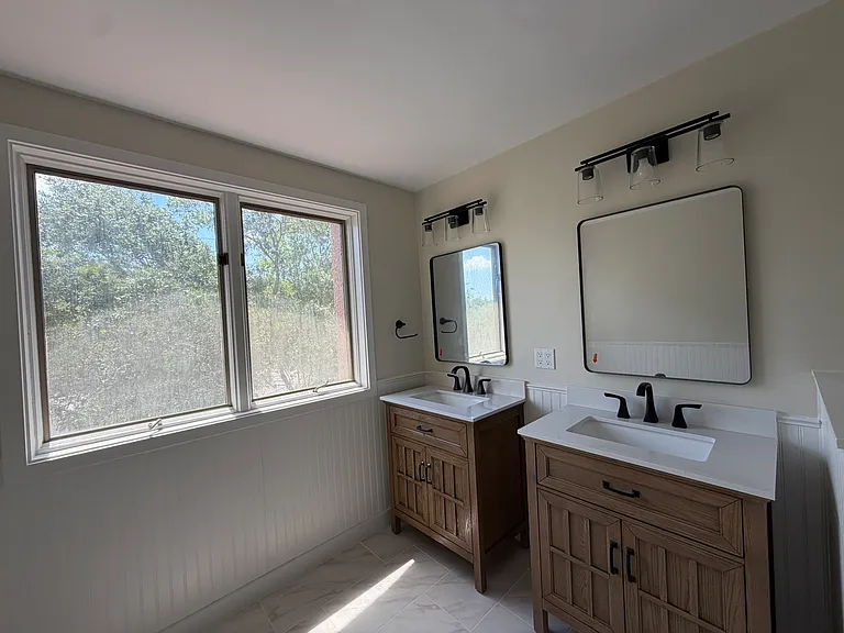 double vanities in upstairs bath
