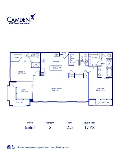Floor plan Lariat