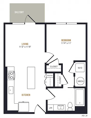 Floor plan A1