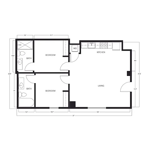 Floor plan C1-WY