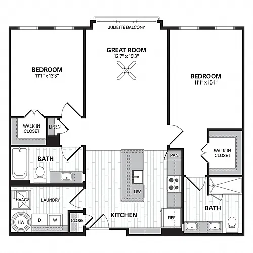 Floor plan BB1