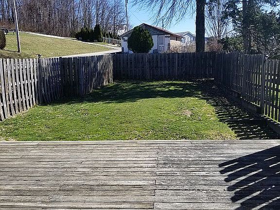 Back yard 