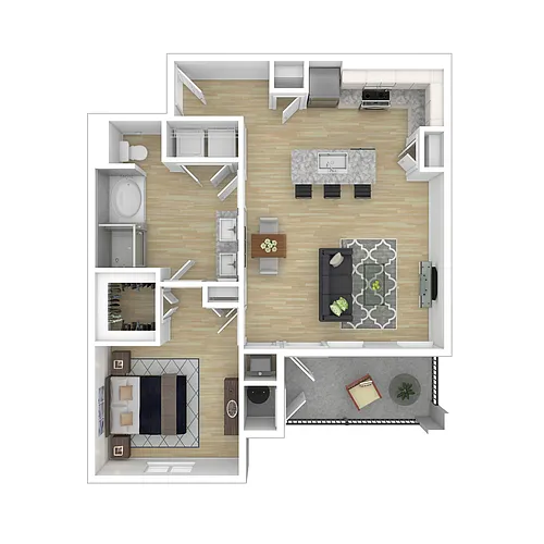 Floor plan A1G