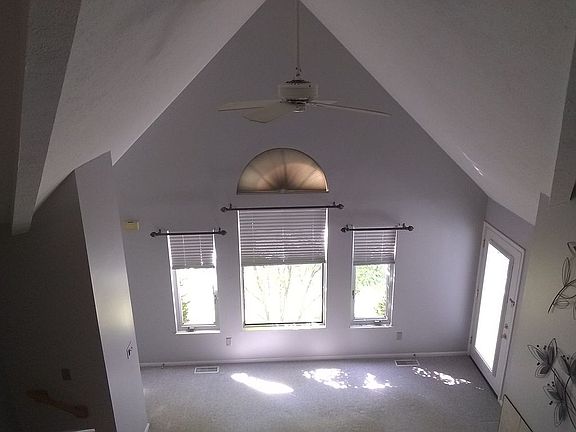 living room from loft