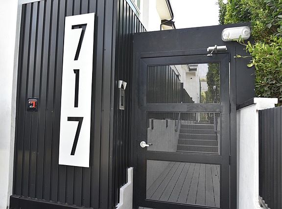 Front gate entrance