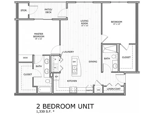Floor plan Carol