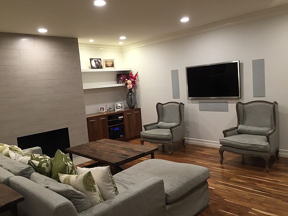 TV not over fire place