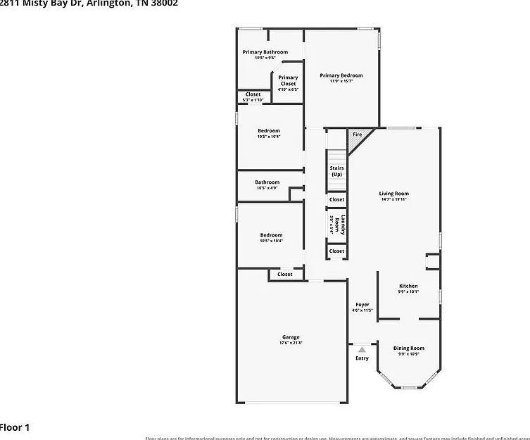 3 bed, 2.0 bath, 1800 sqft, $1,705 — Photo 2
