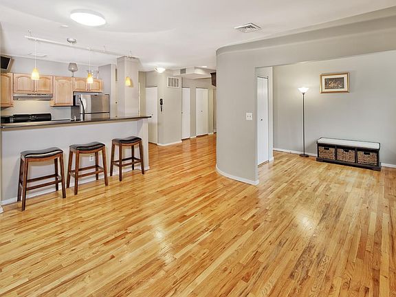 2nd Bedroom with doors open