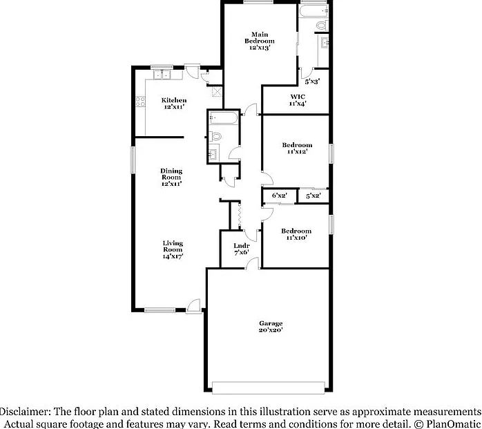 3 bed, 2.0 bath, 1340 sqft, $2,000 — Photo 2