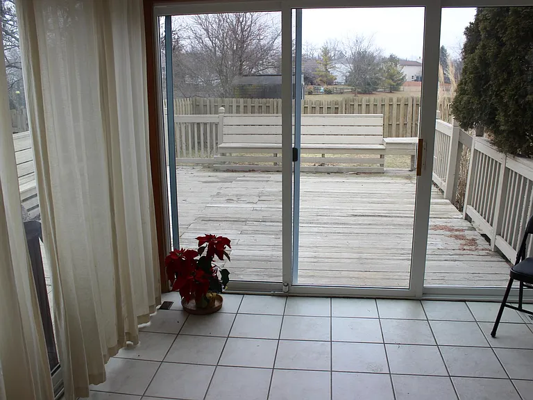 Dining room view
