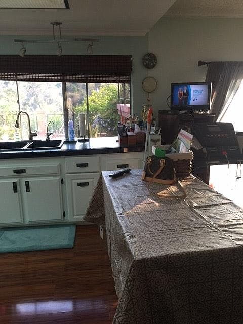 spacious kitchen