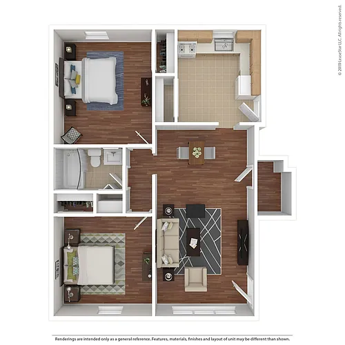 Floor plan The Jamestown