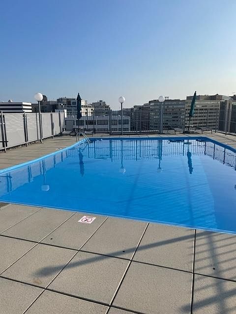 Rooftop pool