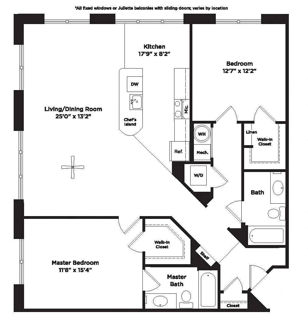 Floor plan B16B