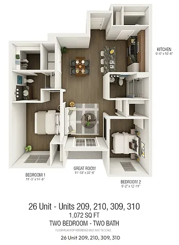 Floor plan 209