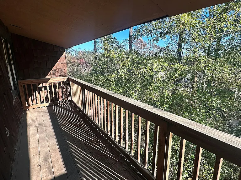 2nd floor personal deck accessible from bedroom