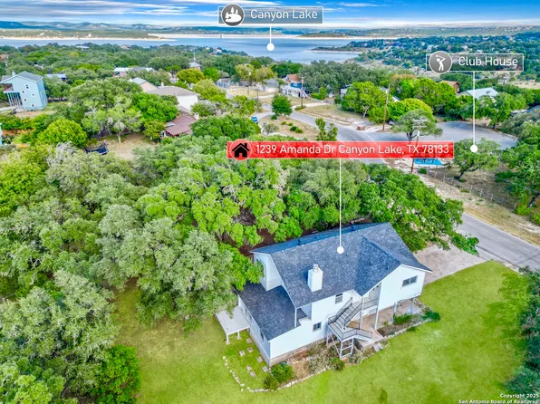 1239 Amanda, Canyon Lake, TX 78133