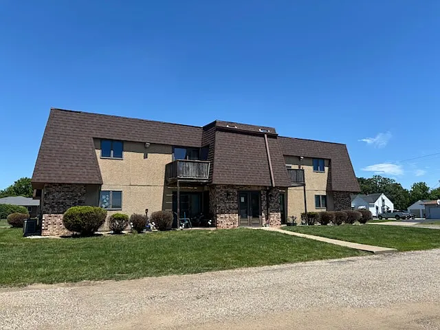 Back of building