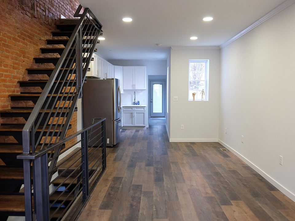Main floor - open floor plan for living, dining, kitchen