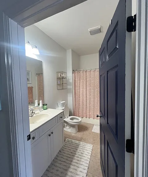 Shared bathroom