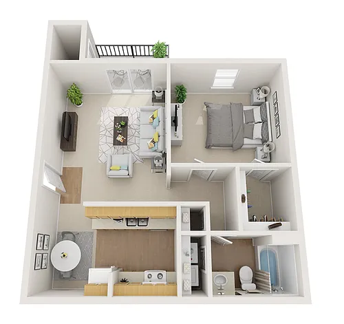 Floor plan The Ozark
