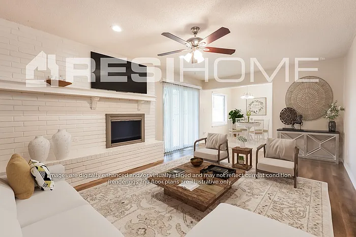 3 bed, 2.0 bath, 1421 sqft, $1,670 — Photo 3