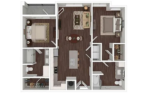 Floor plan Dune North