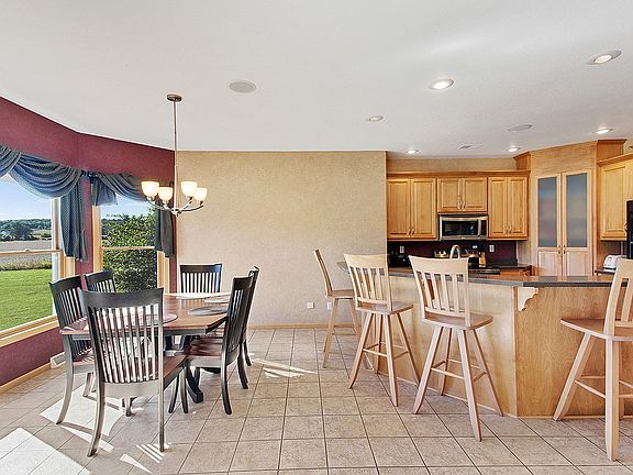view of kitchen and dining