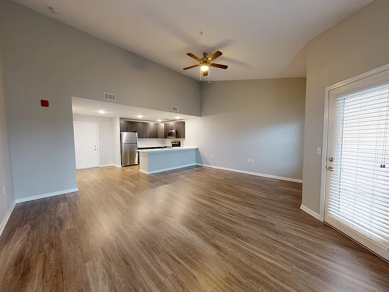 The Sycamore's large open layout provides options for a living room plus a dining area or work station. The Sycamore's large open layout provides options for a living room plus a dining area or work station.