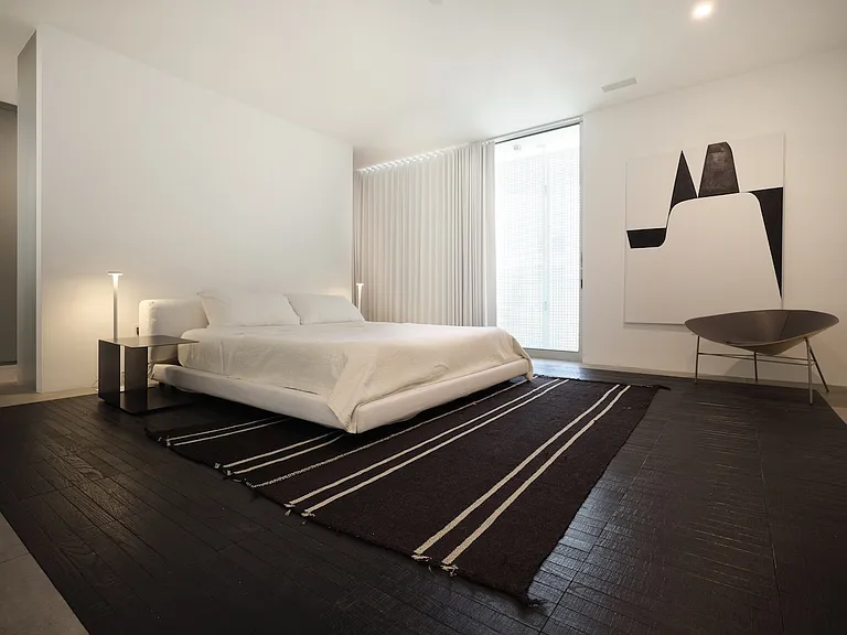 Luxury Primary Bedroom in Two-Bedroom _ Spanning an impressive 700 square feet, this primary suite is designed for ultimate comfort and sophistication.