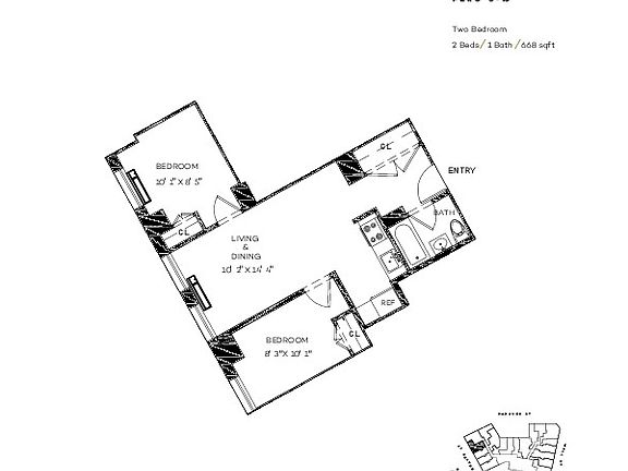 2nd image of 63 Wall St APT 604