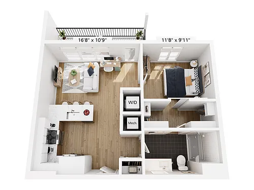 Floor plan A7
