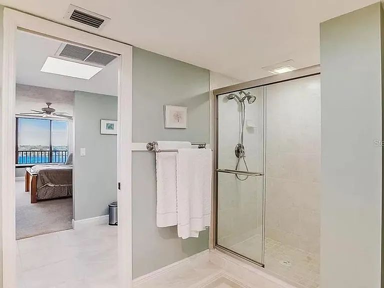 Master bathroom shower