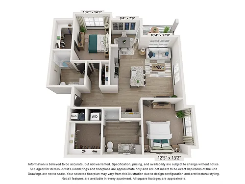 Floor plan B33