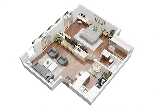 Floor plan The Cypress