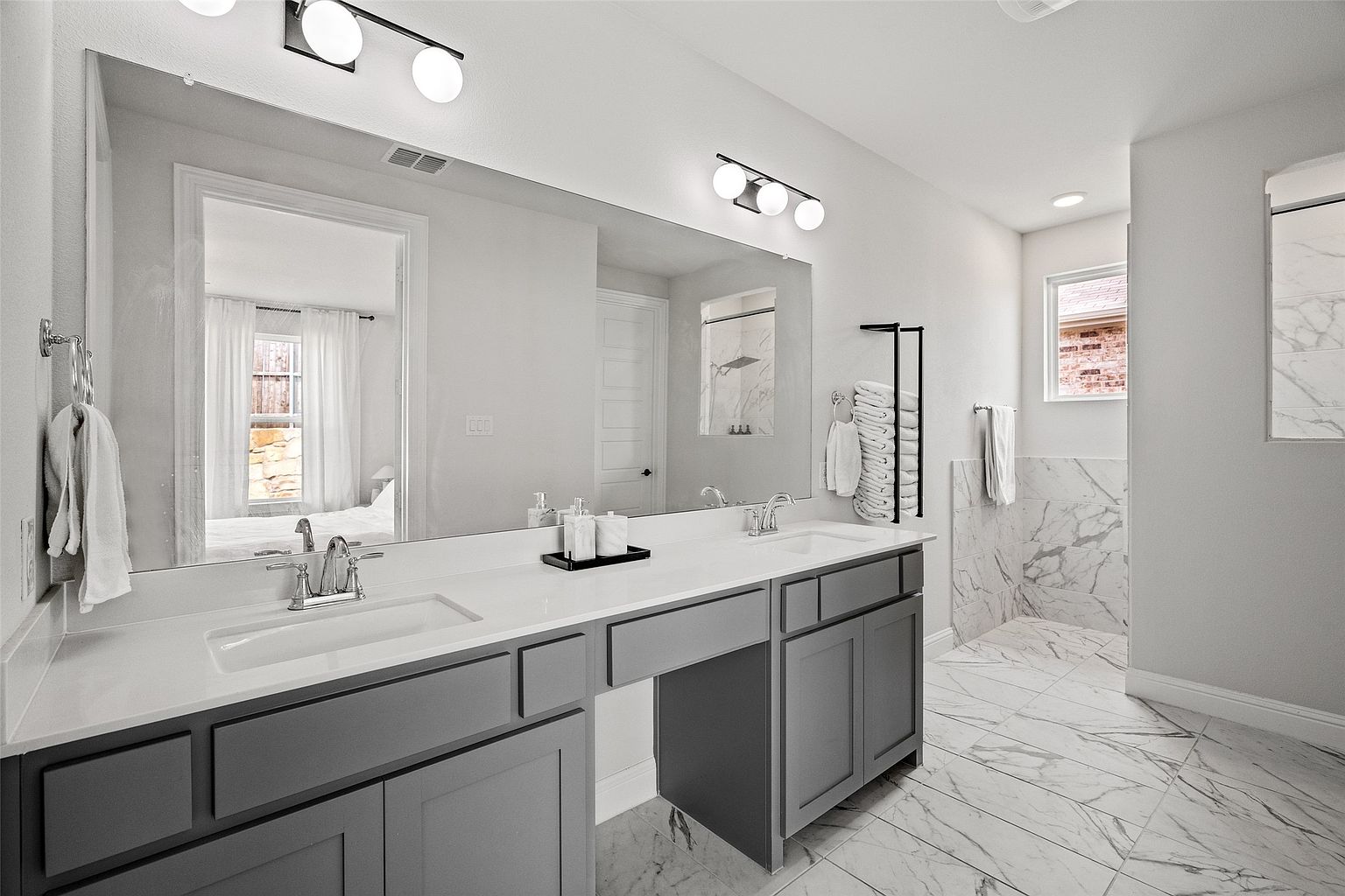 Home with bright interiors and well-maintained exterior