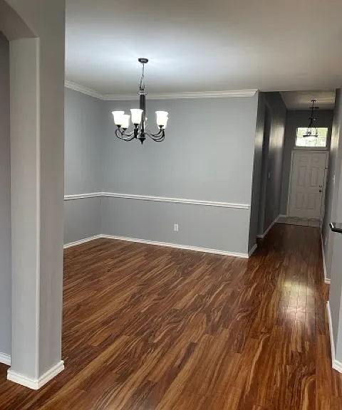 Formal dining room area.