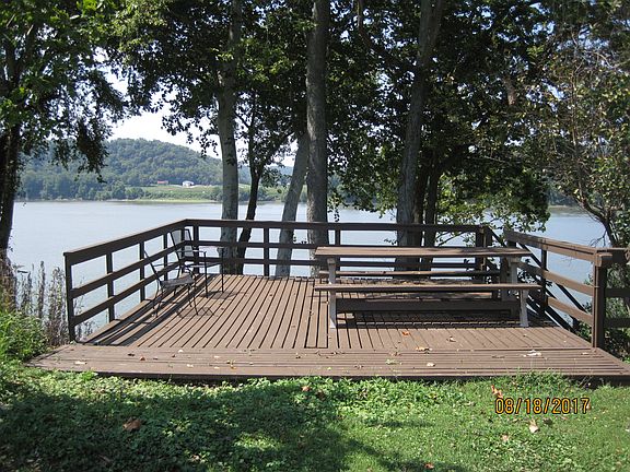 The deck over the hill.