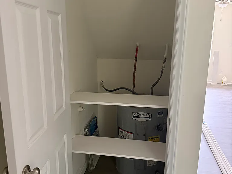 Storage closet.