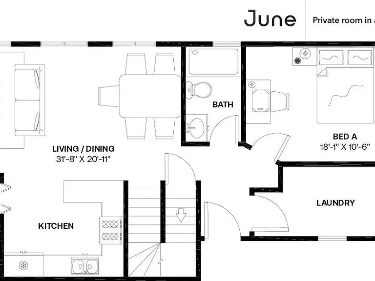 1119 S Loomis St #A — Photo 17