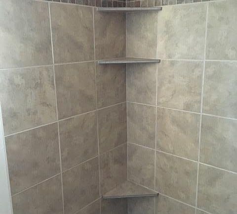 brand new shower