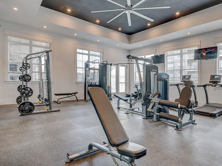 Overlook at Riverside Gym with Weights