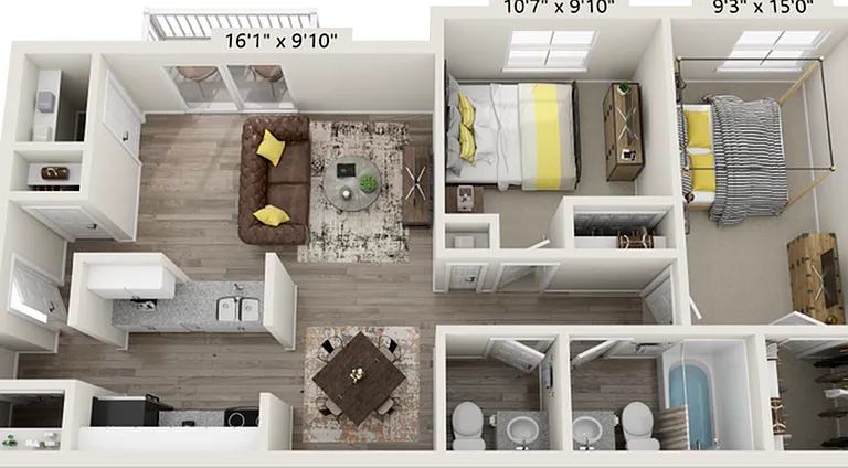 Floorplan 2H Floorplan 2H