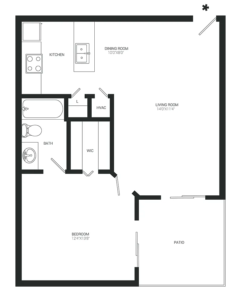 Floor plan The Palomino