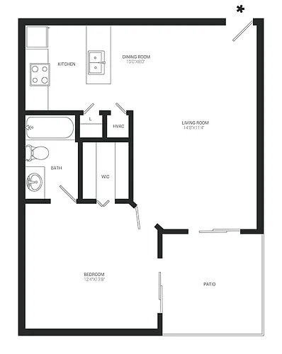 Floor plan The Palomino