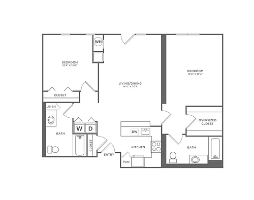 Floor plan B2FG